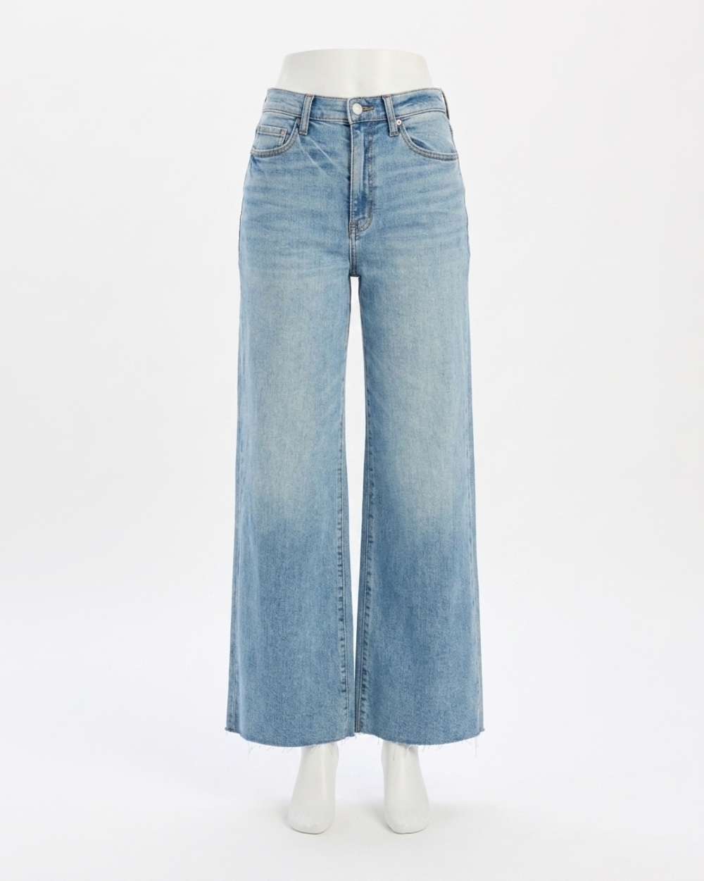 NEW DAZE far out high rise wide leg jeans in blue
